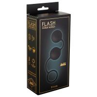 Lola Games Flash Blaze - Анальные шарики,16 см (черный)