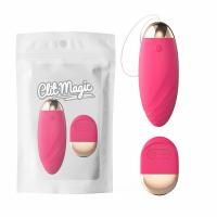 CNT Play With Me Love Egg - Рельефное виброяйцо, 8х3,4 см (розовый)