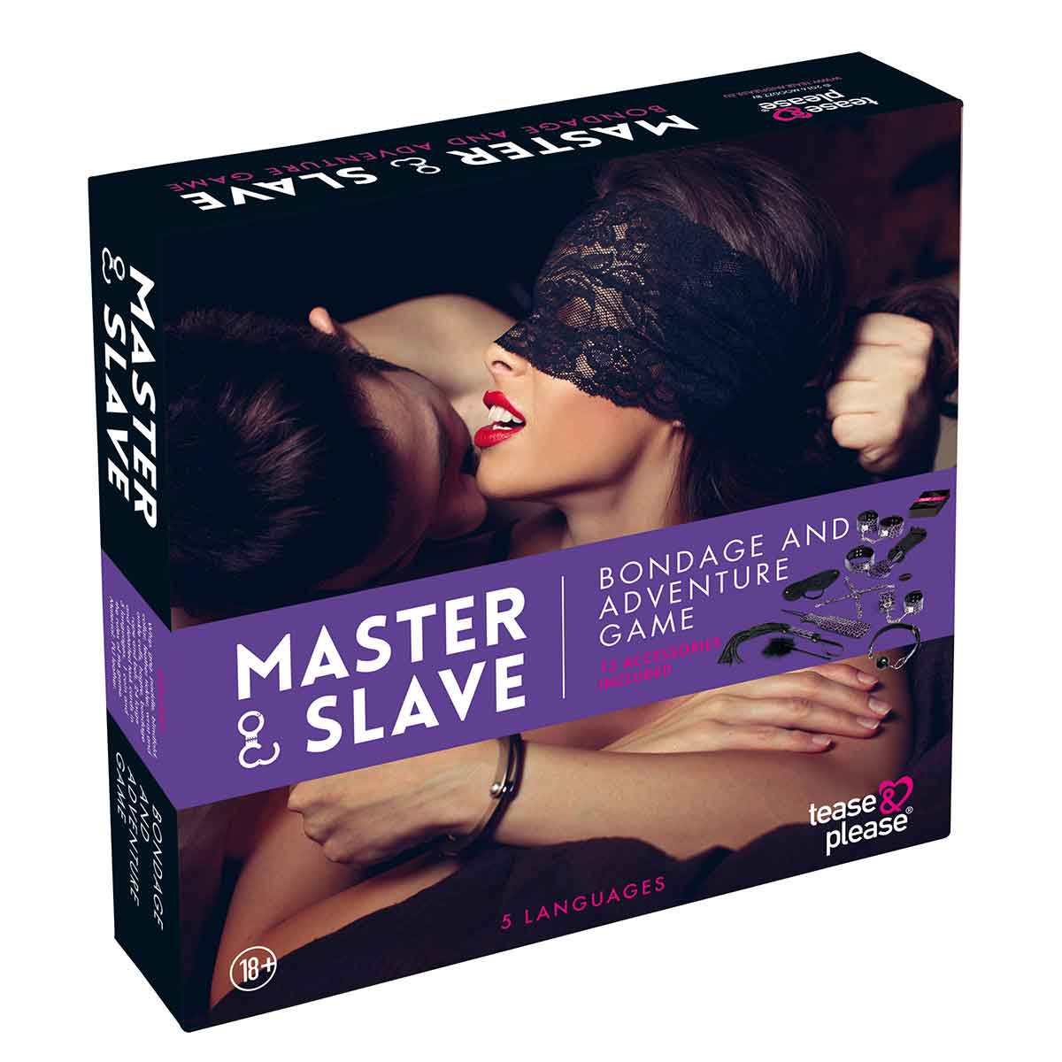 Master & Slave Bondage Game Purple - Игра эротическая для двоих (фиолетовый)