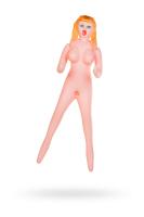 Dolls-X by TOYFA Olivia - Надувная секс кукла с тремя отверстиями, кибер вставка: вагина-анус, 160 см (блондинка)