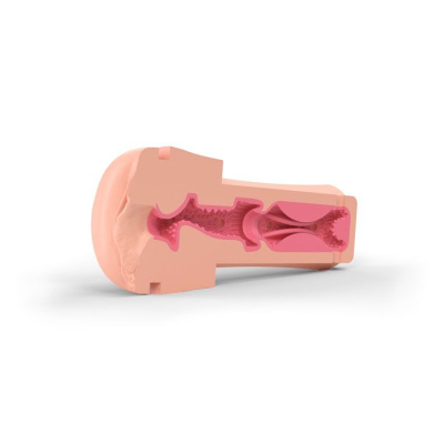 Mystim Opus E Vagina - Сменный внутренний рукав вагина для мастурбатора, 17.5 см (телесный)