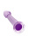 Toyfa Basic Jelly Dildo М универсальный фаллоимитатор с присоской, 18х3.2 см (фиолетовый)