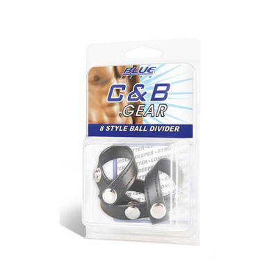 BlueLine 8 Style Ball Divider - Разделитель мошонки на клепках, 2.7 см  
