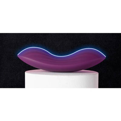 Svakom Edeny - Клиторальный стимулятор в трусики, 9,1х3,9 см (фиолетовый) 
