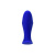 Toyfa ToDo Bloom - расширяющая анальная пробка, 8.5х4.5 см (синий) 