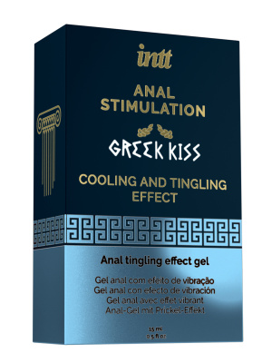 Intt Greek Kiss - Возбуждающий гель для ануса, 15 мл