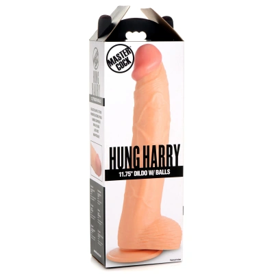 Hung Harry - большой реалистичный фаллоимитатор на присоске, 32.4х5.8 см
