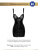 Noir Handmade Powerwetlook mini-dress - Мини-платье с кружевным лифом и двусторонней молнией, L (чёрный)