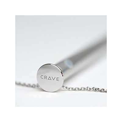 Crave Vesper - Вибропуля ожерелье, 9.7х2.8 см (серебрянный) 