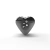 Mystim Heart's Desire - Вибромассажёр с электростимуляцией, 6,7 см (черный) 