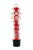 4sexdream вибратор с пупырышками и шипами, 16.5х 3.5 см (красный)