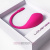 Lovense Lush Bullet Vibrator - Виброяйцо со смарт-приложением и подключением к вебкам-чатам, 7 см (розовый)