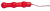 Orion Bad Kitty - Надувная анальная пробка с расширителем и вибрацией, 15 см (красный) 