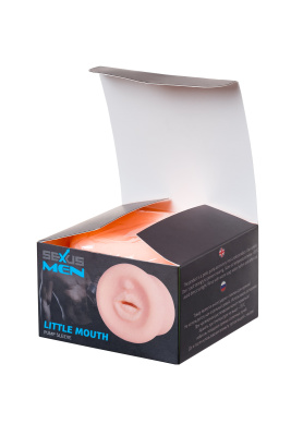 Sexus Men Little Mouth насадка-рот на помпу для члена, 7.5 см (телесный) 