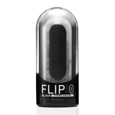 Flip Zero Tenga - Мастурбатор, 17.5х6.8 см (чёрный)