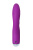 JOS Anita - Вибратор-ротатор с ресничками для двойной стимуляции, 18х3.4 см (фиолетовый)