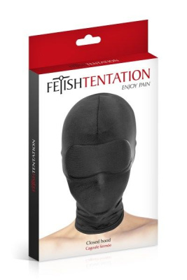 Fetish Tentation - Маска глубокая тьма (черный)