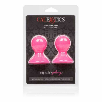 Nipple Play® Pro Nipple Sucker CalExotics - Насадки-присоски на соски, 7х5 см  (розовый)