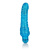 CalExotic Glitter Jack - Изогнутый небольшой вибратор для точки G, 14.5х3.7 см (голубой)