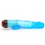 4sexdream - Вибратор с мошонкой и подсветкой, 21.5х3.5 см (голубой)